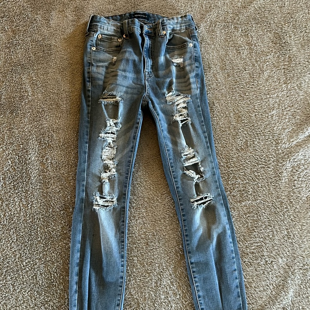 Aeropostale super high-rise jagging